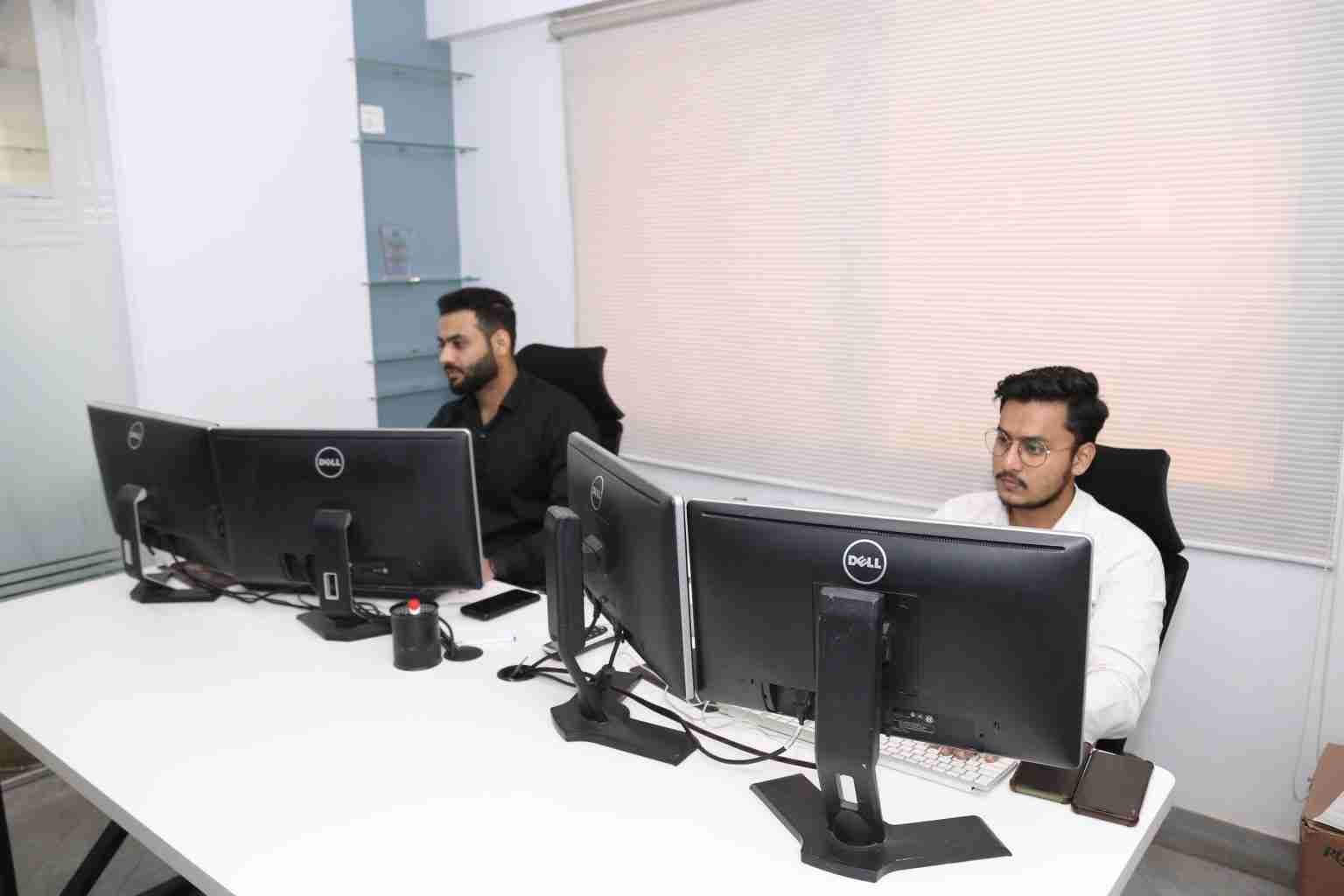 These are our application engineers in our offshore offices